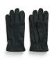 Gant Guantes de lana melton gris