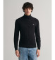 Gant Black knitted jumper with eights