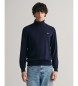 Gant Pullover mit Rollkragen marineblau