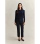 Gant Pantalon de costume Slim Fit fluide marine