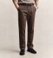 Gant Classic brown Regular Fit chino trousers