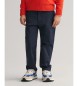 Gant Regular Fit marineblå chino-bukser til børn