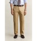 Gant Pantaloni chino Regular Fit Smart beige