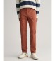 Gant Brown twill Slim Fit Chino trousers