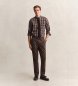 Gant Brown Slim Fit chino trousers