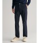 Gant Pantalon chino Slim Fit Sunfaded navy