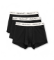 Gant Pack 3 Basic boxer shorts black