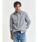 Gant Polo Reg Chambray cinzento pesado