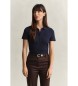 Gant Polo Marca marinho