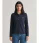 Gant Polo Shield bleu marine