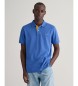 Gant Contrast blue piqué polo shirt
