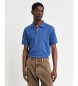 Gant Contrast blue piqué polo shirt