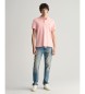 Gant Piqué-Poloshirt Regular Fit Shield rosa