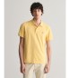 Gant Piqué-Poloshirt Regular Fit Shield gelb