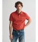 Gant Piqué polo Regular Fit Shield rood