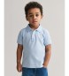 Gant Polo de piqu Shield azul