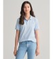 Gant Shield Teens Polo en piqué bleu