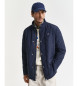 Gant Prešita vetrovka Windcheater Jacket navy