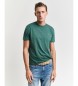 Gant T-shirt Regular Fit Shield green