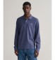 Gant Polo in piqué con scudo blu