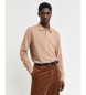 Gant Polo in piqué Shield beige