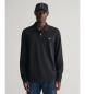 Gant Shield pique polo shirt black