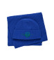 Gant Set regalo con cappello e sciarpa blu