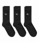 Gant Meias Shield pack de 3 preto