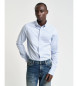 Gant Pinpoint Slim Fit Oxford Hemd blau