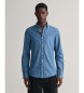 Gant Slim Fit Overhemd blauw