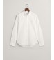 Gant Srajca Slim Fit Pinpoint Oxford White