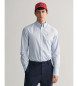 Gant Shirt Slim Fit Stripes Poplin light blue