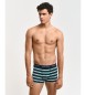 Gant Set di tre boxer blu scuro