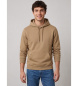 Gant Sudadera con capucha Shield taupe