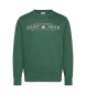 Gant Graphic crew neck sweatshirt green