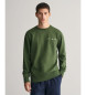 Gant Trykt grafisk sweatshirt grøn