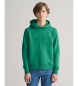 Gant Tonal Shield Teens hoodie grn