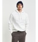 Gant Sweatshirt med huva och vitt tryck