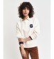 Gant Sweatshirt med rund hals och vit G-logotyp