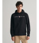 Gant Hooded sweatshirt with black Graphic print