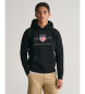 Gant Archive Shield Teens navy hooded sweatshirt