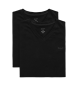 Gant Lot de deux t-shirts noirs  col en V