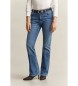 Gant Jeans (calças) flare elásticos azul