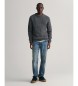 Gant Regular Fit Trousers with Archive Arley blue wash