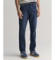 Gant Blå slim fit-jeans