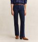 Gant Jeans slim fit flare azul escuro