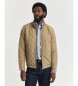 Gant Taupe quilted windcheater jacket