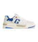 Gant Baskets Brookpal en cuir et daim beige, bleu