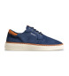 Gant San Prep navy leather trainers