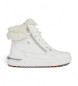 GEOX Dalyla B Abx Leather Ankle Boots white